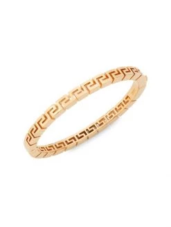 Versace Greca Goldtone Bangle