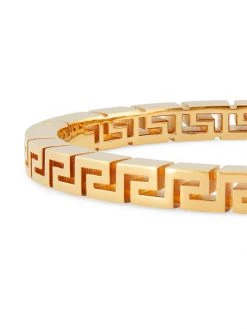 Versace Greca Goldtone Bangle -Versace Online Shop unnamed file 3125