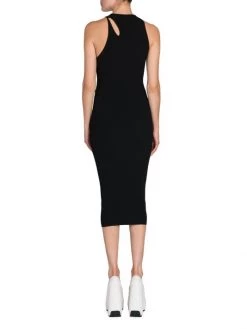 Versace Serie Button-Embellished Midi-Dress -Versace Online Shop unnamed file 3132