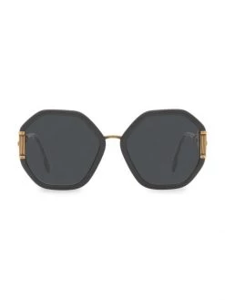 Versace 60MM Injected Sunglasses