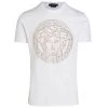 Versace Medusa Embellished T-Shirt For Men