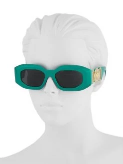 Versace 54MM Geometric Sunglasses White -Versace Online Shop unnamed file 3227
