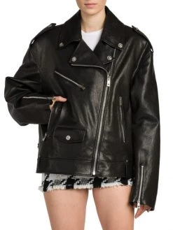 Versace Goat Leather Moto Jacket -Versace Online Shop unnamed file 3238