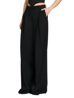 Versace Wool Wide Leg Pants -Versace Online Shop unnamed file 3257