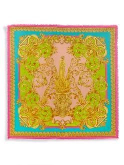 Versace Barocco Silk-Blend Shawl