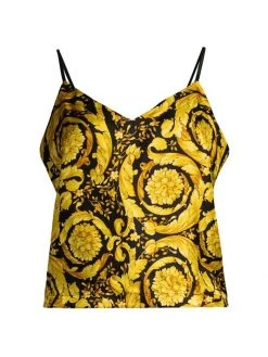 Versace Barocco Silk Camisole