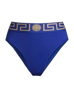 Versace Greca High-Rise Briefs White -Versace Online Shop unnamed file 3336