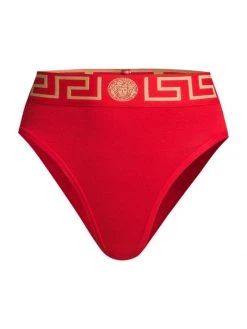 Versace Greca High-Rise Briefs White -Versace Online Shop unnamed file 3339
