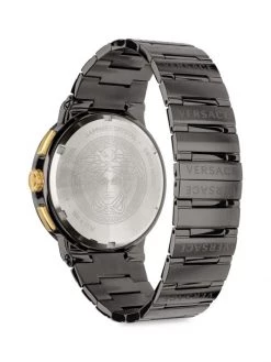 Versace Greca Logo Chrono IP Gunmetal Chronograph Bracelet Watch For Men -Versace Online Shop unnamed file 334