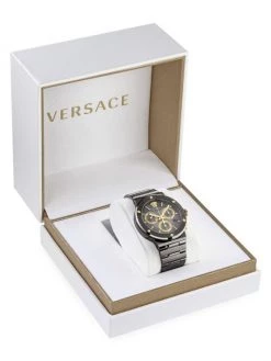 Versace Greca Logo Chrono IP Gunmetal Chronograph Bracelet Watch For Men -Versace Online Shop unnamed file 335