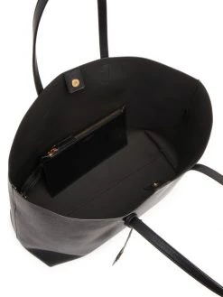 Versace Virtus Leather Tote Black -Versace Online Shop unnamed file 3398