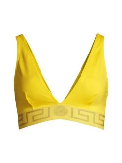 Versace Greca Border Bikini Top Fuchsia -Versace Online Shop unnamed file 3414