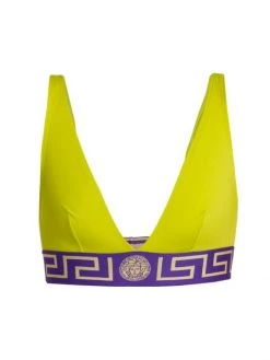 Versace Greca Border Bikini Top Fuchsia -Versace Online Shop unnamed file 3418