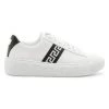 Versace La Greca Leather Sneakers White Black