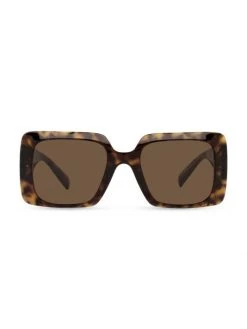Versace 54MM Rectangular Sunglasses Havana -Versace Online Shop unnamed file 3437