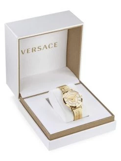 Versace V-Essential IP Yellow Gold Bracelet Watch For Men -Versace Online Shop unnamed file 346