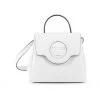Versace Mini La Medusa Leather Top Handle Bag Lilac