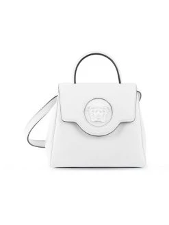 Versace Mini La Medusa Leather Top Handle Bag Lilac -Versace Online Shop unnamed file 3486