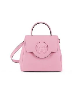 Versace Mini La Medusa Leather Top Handle Bag Lilac -Versace Online Shop unnamed file 3489