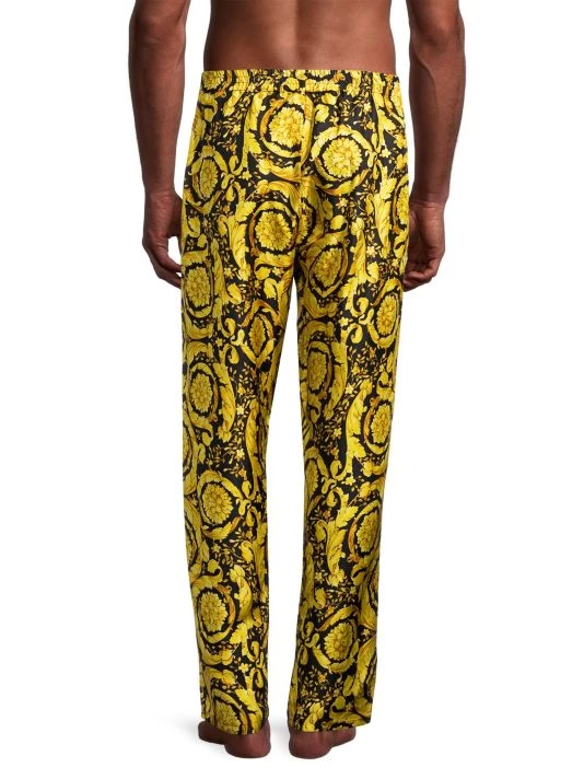 Versace Silk Pajama Pants For Men 4 Versace Silk Pajama Pants For Men - Image 4