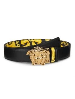 Versace Medusa Buckle Reversible Leather Belt For Men -Versace Online Shop unnamed file 353