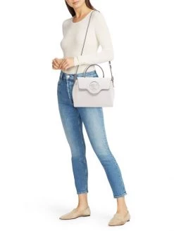 Versace Medium La Medusa Leather Top Handle Bag Optic White -Versace Online Shop unnamed file 3538