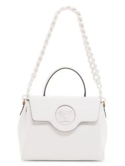 Versace Medium La Medusa Leather Top Handle Bag Optic White -Versace Online Shop unnamed file 3540