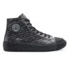 Versace La Greca Split Leather High-Top Sneakers For Men