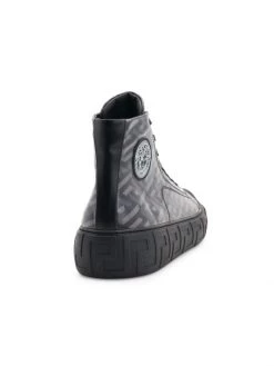 Versace La Greca Split Leather High-Top Sneakers For Men -Versace Online Shop unnamed file 357