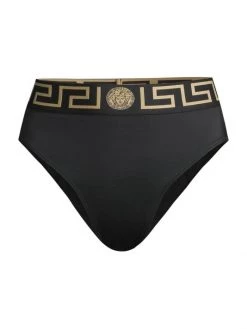 Versace High-Waist Bikini Bottom Red -Versace Online Shop unnamed file 3577