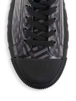Versace La Greca Split Leather High-Top Sneakers For Men -Versace Online Shop unnamed file 358