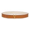 Versace Virtus Leather Belt Black