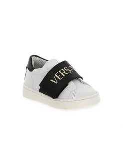 Versace Baby's Logo Strap Sneakers For Kids