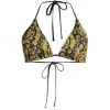Versace Printed Triangle Bikini Top