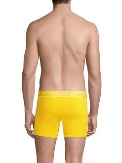 Versace Logo Trunks For Men Black Gold -Versace Online Shop unnamed file 3637