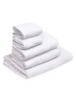 Versace Medusa 5-Piece Towel Set White
