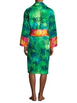 Versace Jungle-Print Cotton Bathrobe For Men Green Print 12 Versace Jungle-Print Cotton Bathrobe For Men Green Print -Versace Online Shop unnamed file 3711