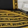 Versace Baroque-Print Queen Duvet White