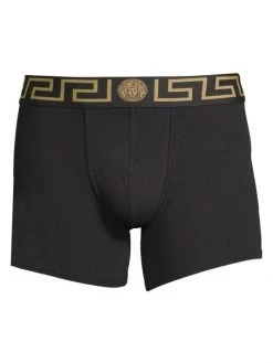 Versace Iconic 2-Pack Long Trunks For Men White -Versace Online Shop unnamed file 3777