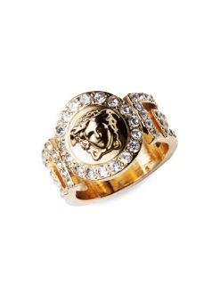 Versace Icon Medusa Swarovski Crystal Ring -Versace Online Shop unnamed file 3785