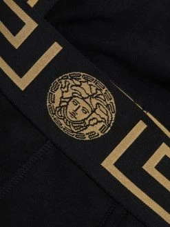 Versace Logo Low-Rise Briefs For Men Black Gold -Versace Online Shop unnamed file 3844