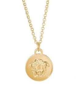 Versace Medusa Pendant Necklace