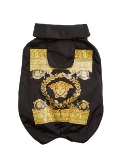 Versace Barocco Logo Waterproof Hooded Dog Jacket -Versace Online Shop unnamed file 3868