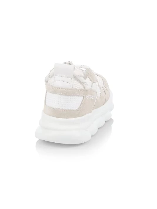 Versace Little Kid's & Kid's Chain Reaction Sneakers For Kids Black 2 Versace Little Kid's & Kid's Chain Reaction Sneakers For Kids Black - Image 2