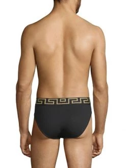 Versace Stretch Cotton Low-Rise Briefs For Men -Versace Online Shop unnamed file 3929
