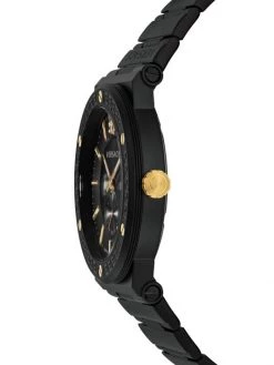 Versace Black IP Logo Link Bracelet Watch For Men -Versace Online Shop unnamed file 3942