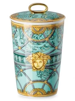 Versace Scala Palazzo Verde Porcelain Scented Votive