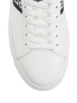 Versace Greca Logo Leather Sneakers For Men White Lapis -Versace Online Shop unnamed file 401