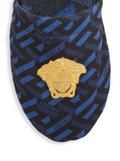 Versace Kakhi Bath Slippers -Versace Online Shop unnamed file 4013