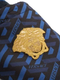 Versace Kakhi Bath Slippers -Versace Online Shop unnamed file 4015